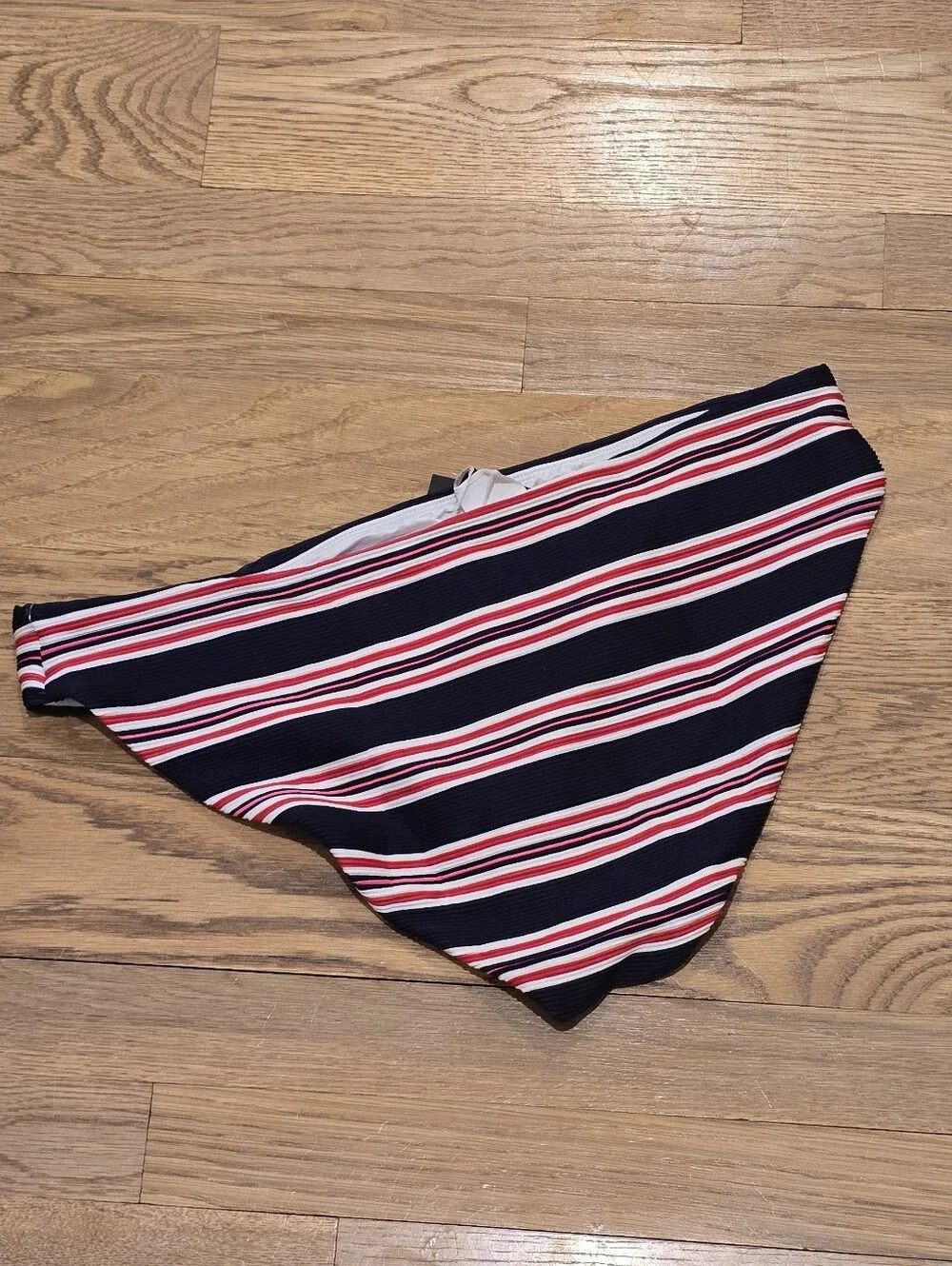 La Blanca 'Sailor Stripe' Hipster Bikini Swimsuit Bottom, Indigo Sz 16 NWT